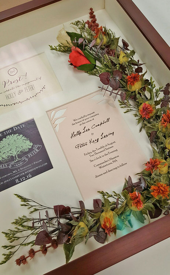Dried Flower Invitation