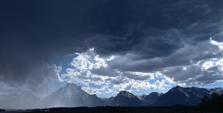 Storm Over Tetons
